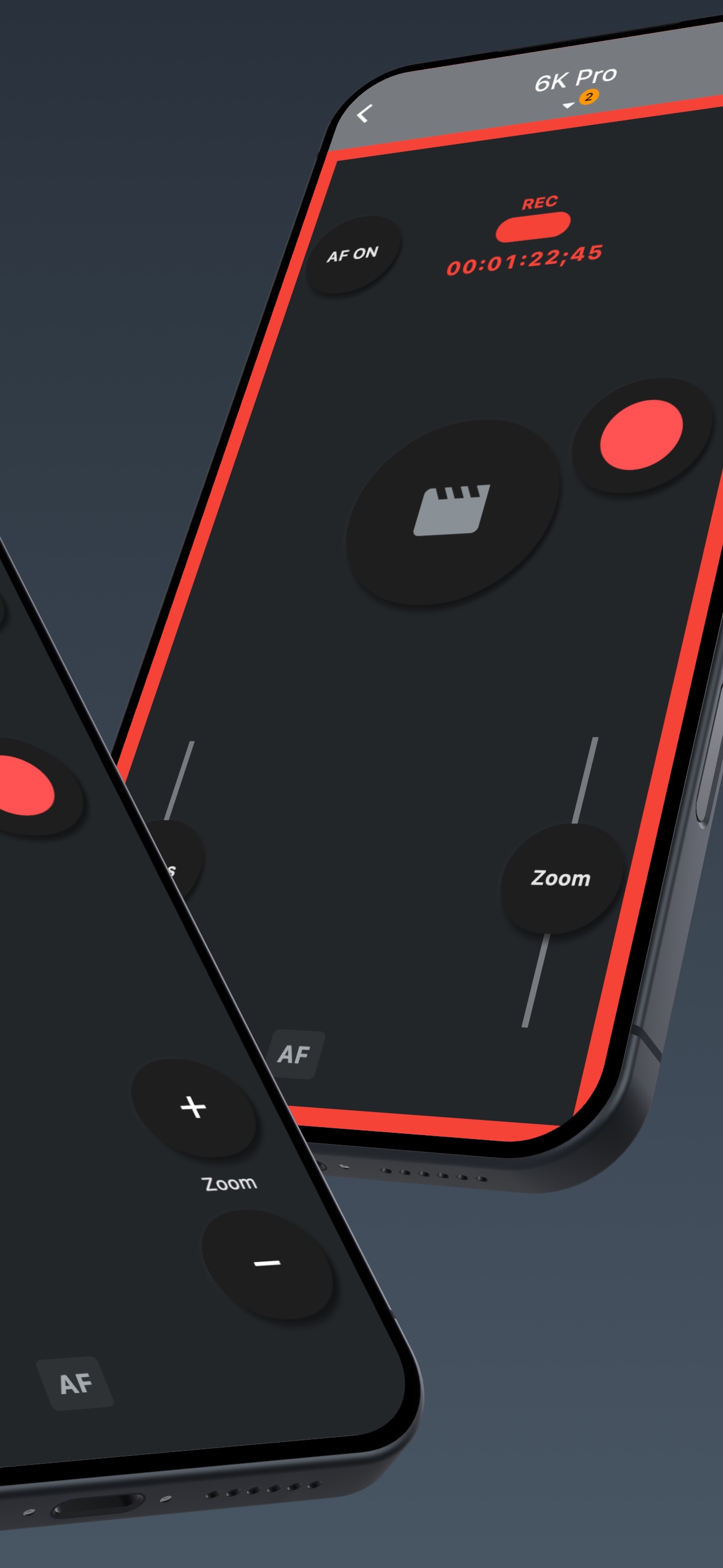 Video recording with BlackMagic 6K Pro