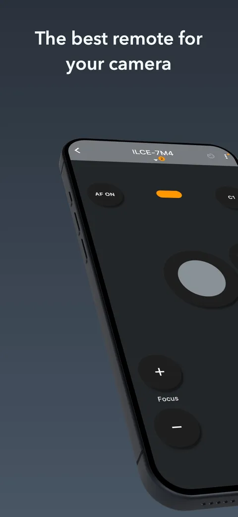 BT Cam photography controls for Sony a7 IV